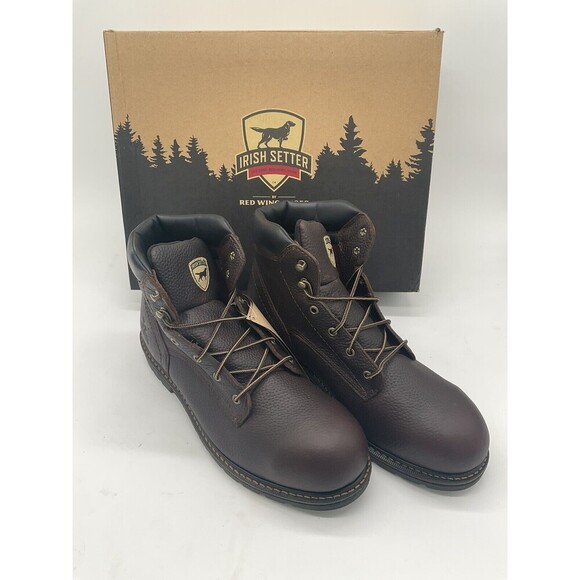 🥾Irish Setter 83604 Farmington Men’s 6” Boots W/ Aluminum Toe Size 12D 🥾 - Picture 6 of 10